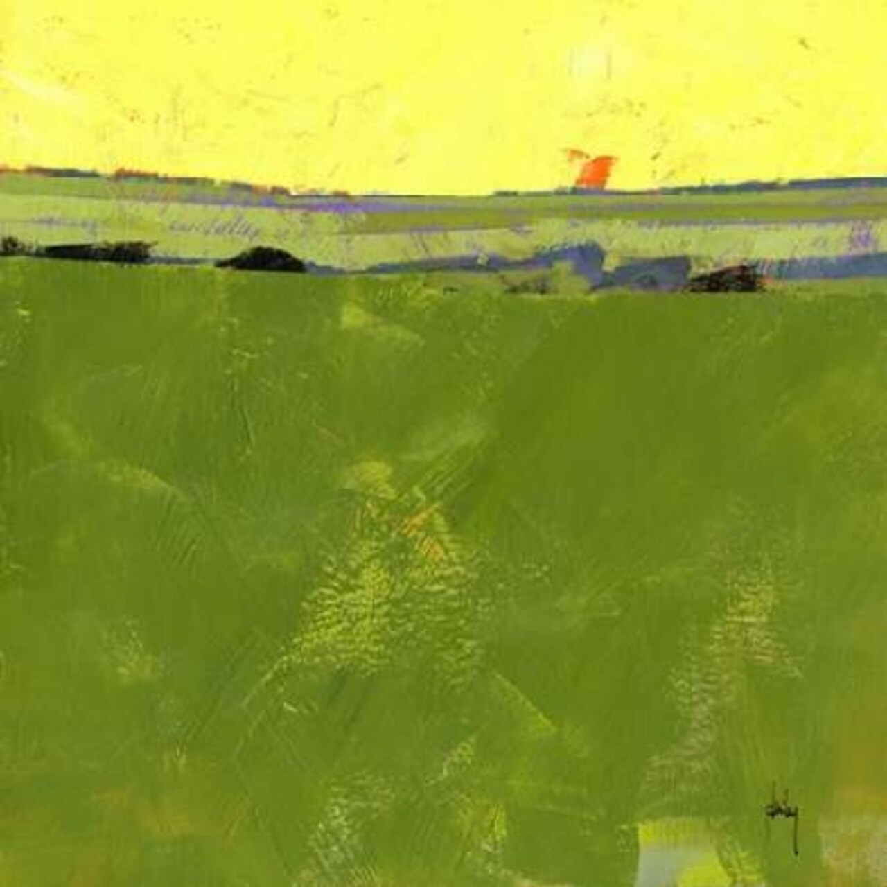 Hot Sky over Lazy Fields Poster Print by Paul Bailey - Item # VARPDXB3193D